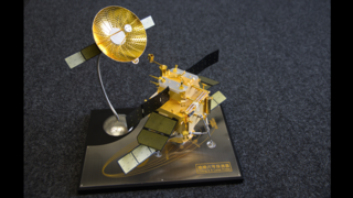 Modell des Satelliten Chang'e 6